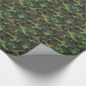 Armee-Wald-Tarn-Verpackungspapier Geschenkpapier (Ecke)