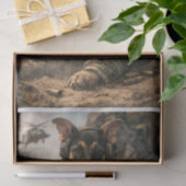 Armee Welpe Seidenpapier (Geschenk)