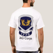 Armee ZACKE Korps-T - Shirt (Rückseite)