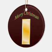 Armee Zweiter Generalleutnant Weihnachtsschmuck (Links)