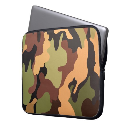 Armeebeschaffenheit Laptopschutzhülle (Vorderseite Links)