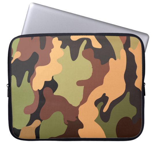 Armeebeschaffenheit Laptopschutzhülle (Vorderseite)