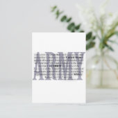 Armeeeid Postkarte (Stehend Vorderseite)