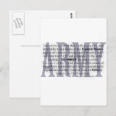 Armeeeid Postkarte (Vorne/Hinten)