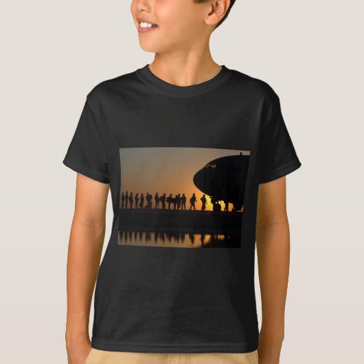 Armeeflugzeug T-Shirt (Vorderseite)