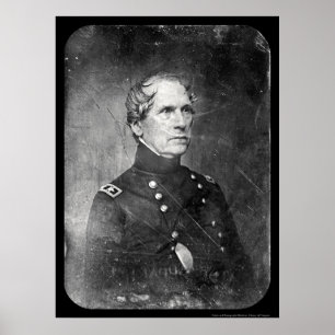 Armeegeneral John Wool Daguerreotyp 1844 Poster