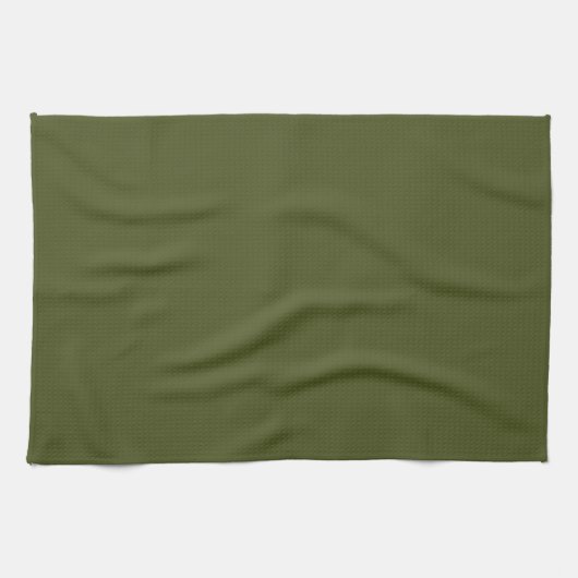Armeegrün Geschirrtuch (Horizontal)