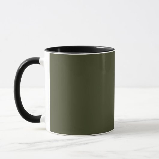Armeegrün Tasse (Links)