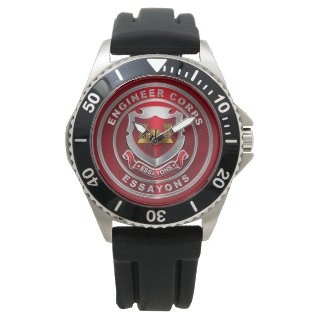 Armeeingenieur Armbanduhr (Vorderseite)
