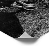 Armeekaplain, der Sermon aus Flugzeug liefert Poster (Ecke)