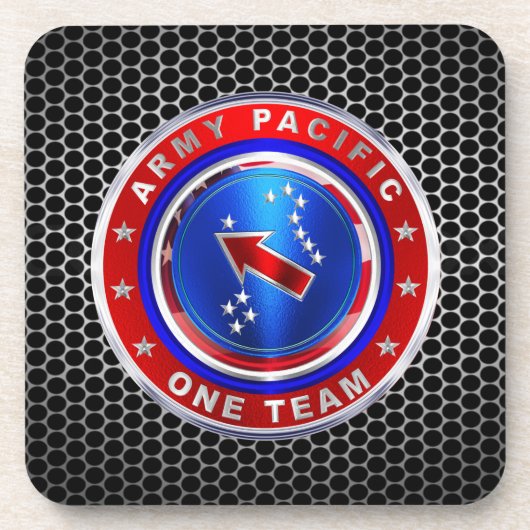 Armeekommando Pazifik Getränkeuntersetzer (Vorderseite)