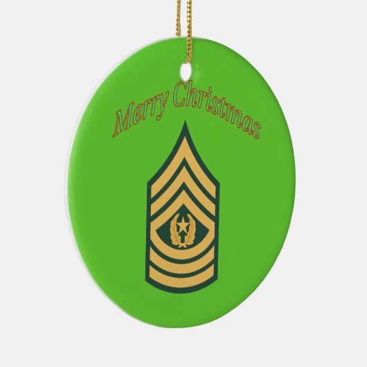 Armeekommando Sergeant Major Weihnachtsschmuck (Rechts)