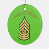 Armeekommando Sergeant Major Weihnachtsschmuck (Links)