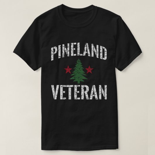 Armeekrieg in Pineland Veteran 2058 T-Shirt (Design vorne)
