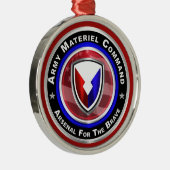 Armeematerial Command Keepake Weihnachten Ornament Aus Metall (Rechts)