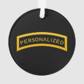 Armeematerial - PERSONALISIERT Ornament (Rückseite)