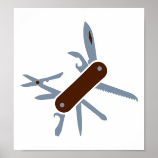 Armeemesser Poster