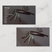 Armeemesser Visitenkarte (Vorne/Hinten)