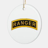 Armeemodell RANGER - PERSONALISIERT Keramik Ornament (Links)