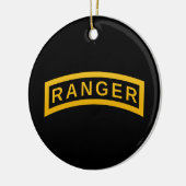 Armeemodell RANGER - PERSONALISIERT Keramik Ornament (Links)