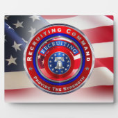 Armeerekrutierung Fotoplatte (Vorderseite)