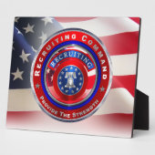 Armeerekrutierung Fotoplatte (Seite)