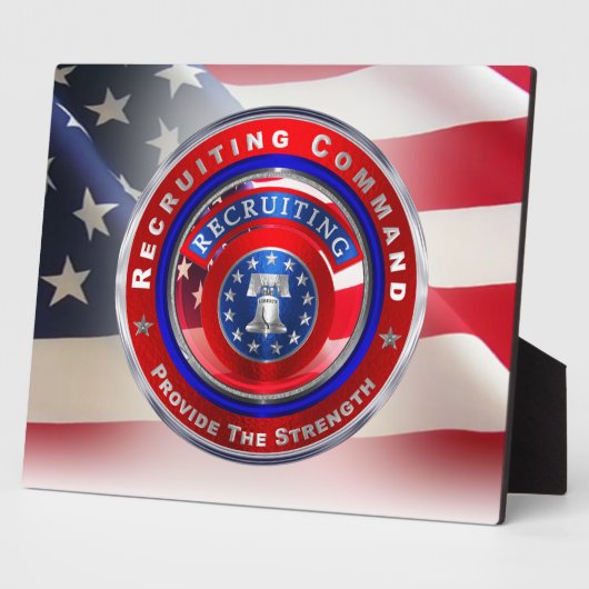 Armeerekrutierung Fotoplatte (Seite)