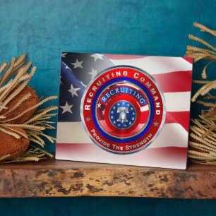 Armeerekrutierung Fotoplatte