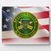 Armeesonderkräfte Veteran Fotoplatte (Vorderseite)