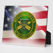 Armeesonderkräfte Veteran Fotoplatte (Seite)