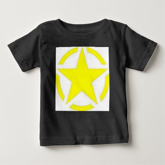 Armeestar Baby T-shirt (Vorderseite)
