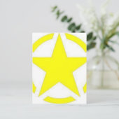 Armeestar Postkarte (Stehend Vorderseite)