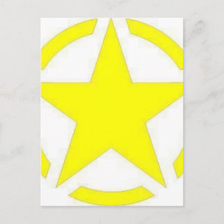 Armeestar Postkarte