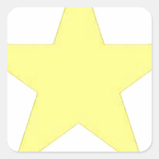 Armeestar Quadratischer Aufkleber