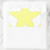 Armeestar Rechteckiger Aufkleber (Tasche)
