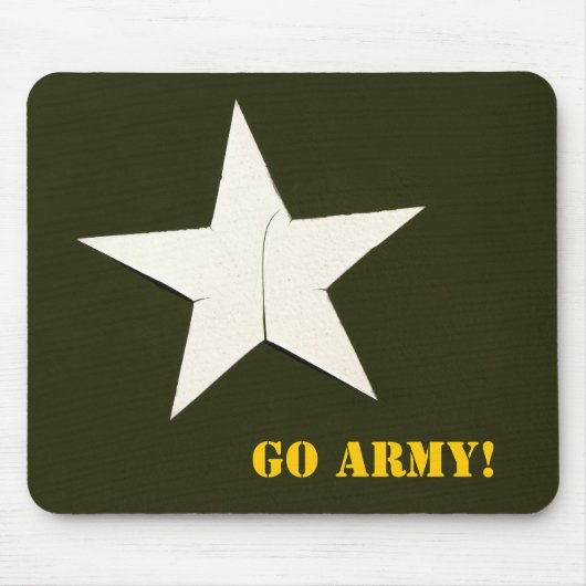 Armeestern, gehen Armee! Mousepad (Vorne)
