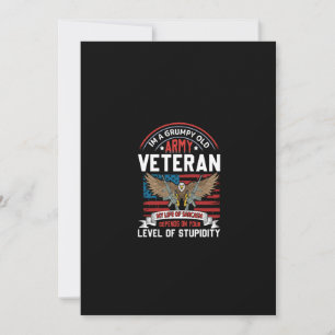 Armeeveteran Einladung