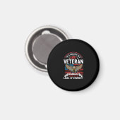 Armeeveteran Magnet (Vorderseite/Rückseite)