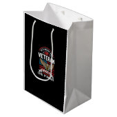 Armeeveteran Mittlere Geschenktüte (Vorderseite Schrägansicht)