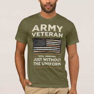 Armeeveteran noch im Dienst, nur W/out der Uniform T-Shirt