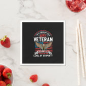 Armeeveteran Serviette (Beispiel)