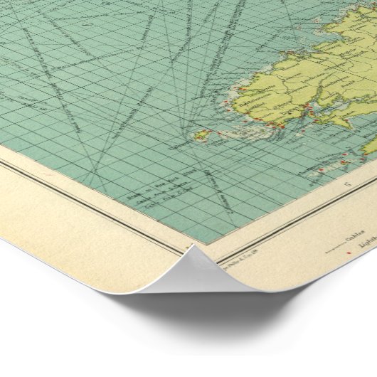 Ärmelkanal Poster (Ecke)