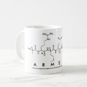 Armelle Peptidname Tasse (Vorderseite Links)