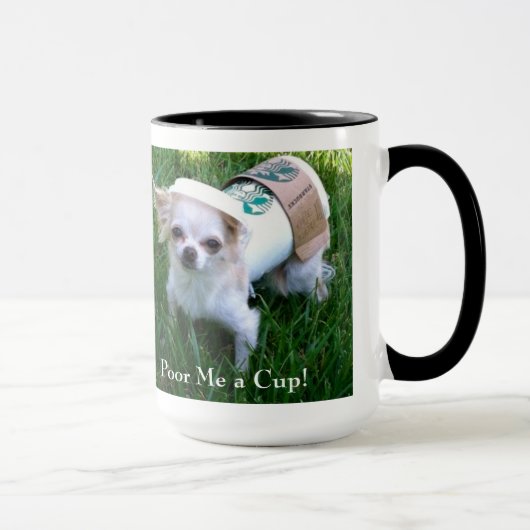 Armen ich eine Schale Tasse (Rechts)