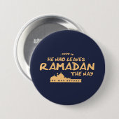 Armen ist er, der Ramadan verlässt Button (Vorne & Hinten)