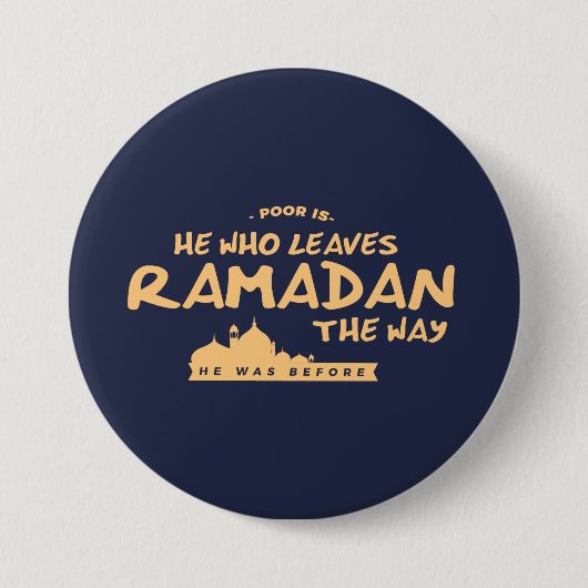 Armen ist er, der Ramadan verlässt Button (Vorderseite)