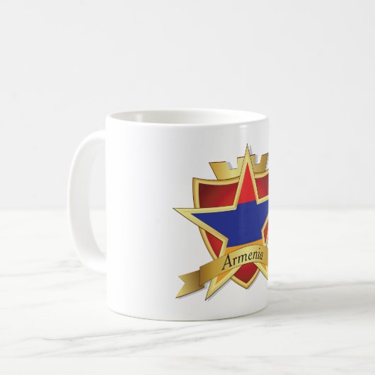 Armena-Wappen Kaffeetasse (Vorderseite Links)