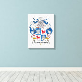 Armendariz-Familienwappen Leinwanddruck (Insitu (Holzboden))