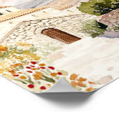 Armenia Aquarellmalerei Poster (Ecke)