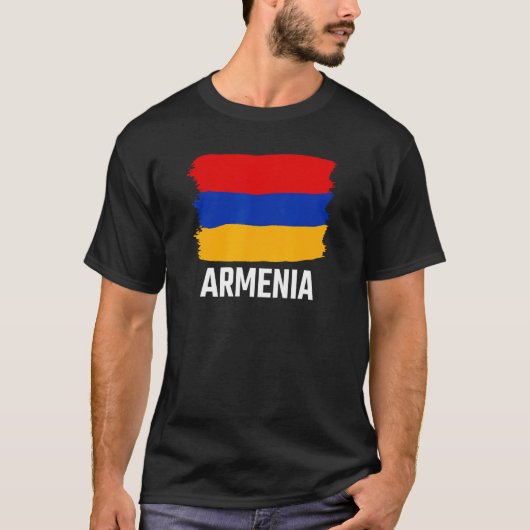 Armenia Armenian Flag Armenian T-Shirt (Vorderseite)